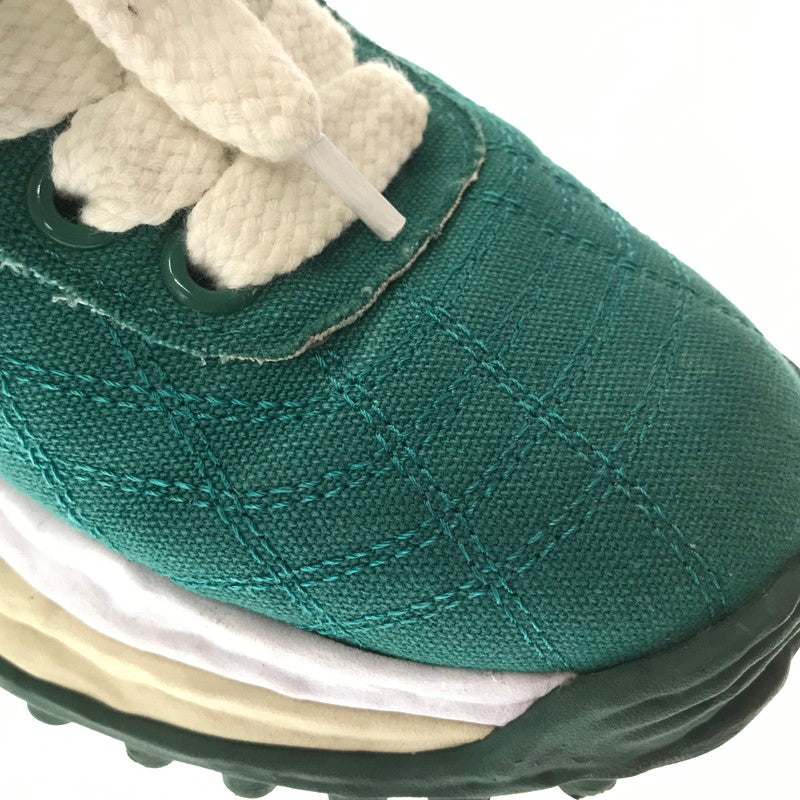 【中古品】【メンズ】 MAISON MIHARA YASUHIRO メゾン ミハラ ヤスヒロ SCOTT OG SOLE CANVAS LOW-CUT SNEAKER A14FW702-GREEN スニーカー 靴 162-261016-rt-10-tagh サイズ：41 カラー：グリーン 万代Net店