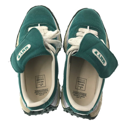 【中古品】【メンズ】 MAISON MIHARA YASUHIRO メゾン ミハラ ヤスヒロ SCOTT OG SOLE CANVAS LOW-CUT SNEAKER A14FW702-GREEN スニーカー 靴 162-261016-rt-10-tagh サイズ：41 カラー：グリーン 万代Net店