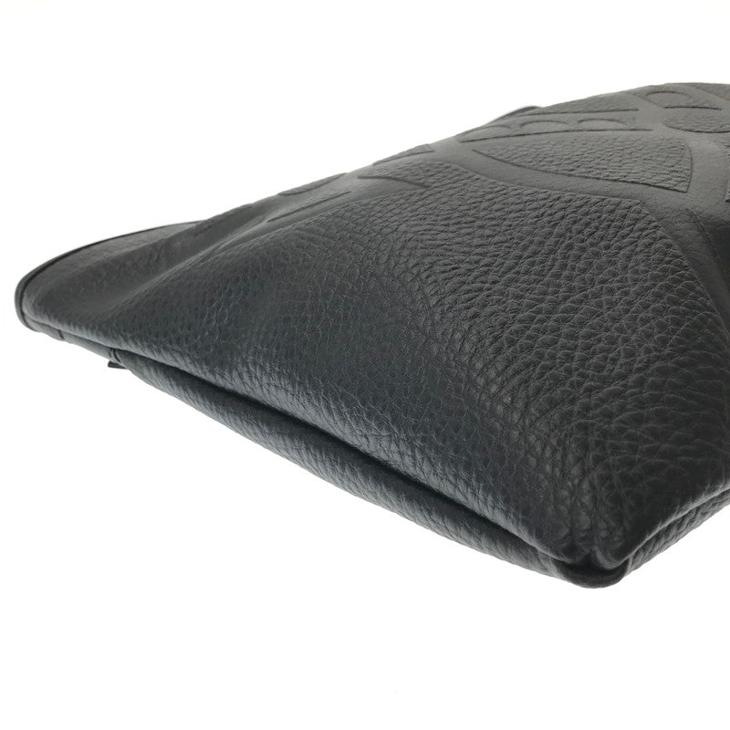 【中古品】【メンズ】 VIVIENNE WESTWOOD ヴィヴィアンウエストウッド ORB EMBOSSED CLUTCH BAG オーブ エンボス クラッチバッグ カバン 180-261014-na-21-tagh カラー：ブラック 万代Net店