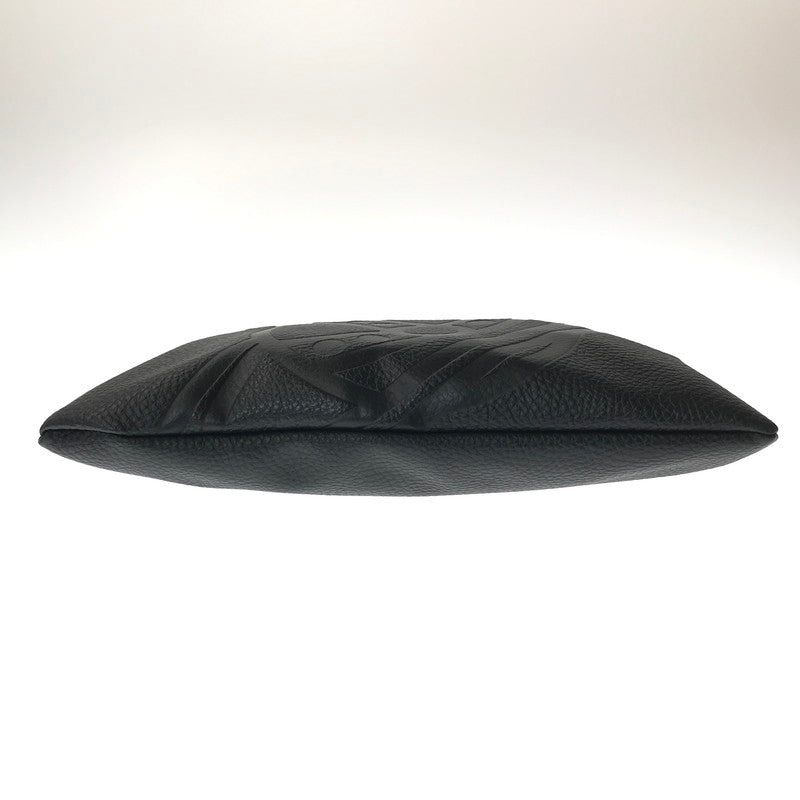 【中古品】【メンズ】 VIVIENNE WESTWOOD ヴィヴィアンウエストウッド ORB EMBOSSED CLUTCH BAG オーブ エンボス クラッチバッグ カバン 180-261014-na-21-tagh カラー：ブラック 万代Net店