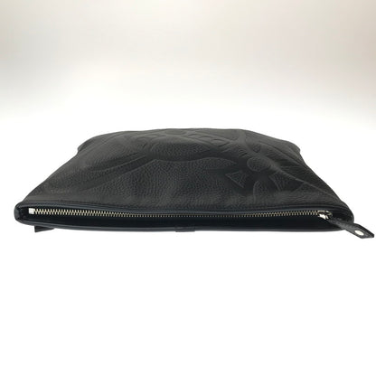【中古品】【メンズ】 VIVIENNE WESTWOOD ヴィヴィアンウエストウッド ORB EMBOSSED CLUTCH BAG オーブ エンボス クラッチバッグ カバン 180-261014-na-21-tagh カラー：ブラック 万代Net店