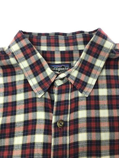 【中古品】【メンズ】 PATAGONIA パタゴニア 90'S L/S STEERSMAN SHIRT 53833 F8 90年代 ステアーズマンシャツ チェックシャツ 長袖シャツ 144-261020-na-14-tagh サイズ：XL カラー：マルチカラー 万代Net店