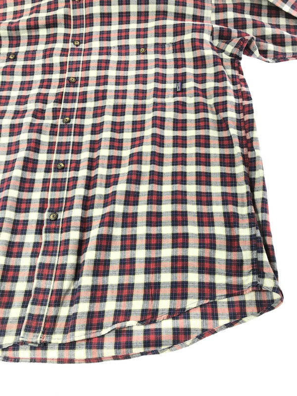 【中古品】【メンズ】 PATAGONIA パタゴニア 90'S L/S STEERSMAN SHIRT 53833 F8 90年代 ステアーズマンシャツ チェックシャツ 長袖シャツ 144-261020-na-14-tagh サイズ：XL カラー：マルチカラー 万代Net店