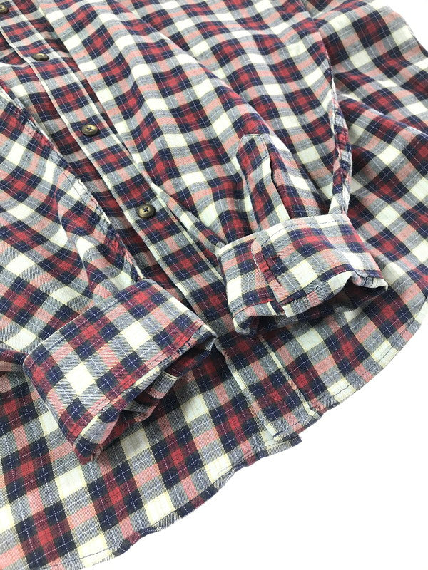 【中古品】【メンズ】 PATAGONIA パタゴニア 90'S L/S STEERSMAN SHIRT 53833 F8 90年代 ステアーズマンシャツ チェックシャツ 長袖シャツ 144-261020-na-14-tagh サイズ：XL カラー：マルチカラー 万代Net店