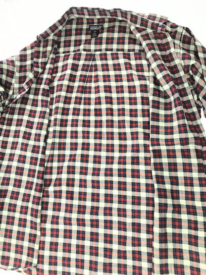 【中古品】【メンズ】 PATAGONIA パタゴニア 90'S L/S STEERSMAN SHIRT 53833 F8 90年代 ステアーズマンシャツ チェックシャツ 長袖シャツ 144-261020-na-14-tagh サイズ：XL カラー：マルチカラー 万代Net店