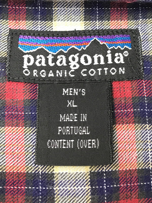 【中古品】【メンズ】 PATAGONIA パタゴニア 90'S L/S STEERSMAN SHIRT 53833 F8 90年代 ステアーズマンシャツ チェックシャツ 長袖シャツ 144-261020-na-14-tagh サイズ：XL カラー：マルチカラー 万代Net店