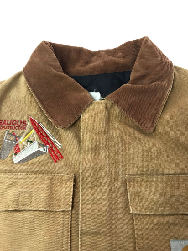 【現状渡し品】【メンズ】 CARHARTT カーハート SAUGUS TRADITIONAL COAT ソーガス トラディショナル コート アウター 146-261027-ty-17-tagh サイズ：不明 カラー：ベージュ 万代Net店