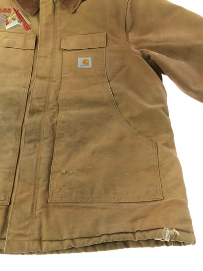 【現状渡し品】【メンズ】 CARHARTT カーハート SAUGUS TRADITIONAL COAT ソーガス トラディショナル コート アウター 146-261027-ty-17-tagh サイズ：不明 カラー：ベージュ 万代Net店