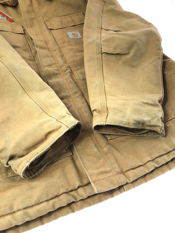 【現状渡し品】【メンズ】 CARHARTT カーハート SAUGUS TRADITIONAL COAT ソーガス トラディショナル コート アウター 146-261027-ty-17-tagh サイズ：不明 カラー：ベージュ 万代Net店