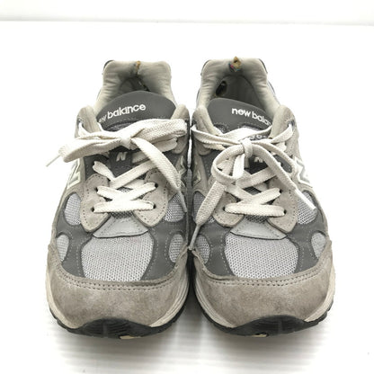 【ジャンク品】【メンズ】 NEW BALANCE ニューバランス M992GR スニーカー 靴 166-261018-na-09-tagh サイズ：24cm US 06 カラー：GRAY 万代Net店