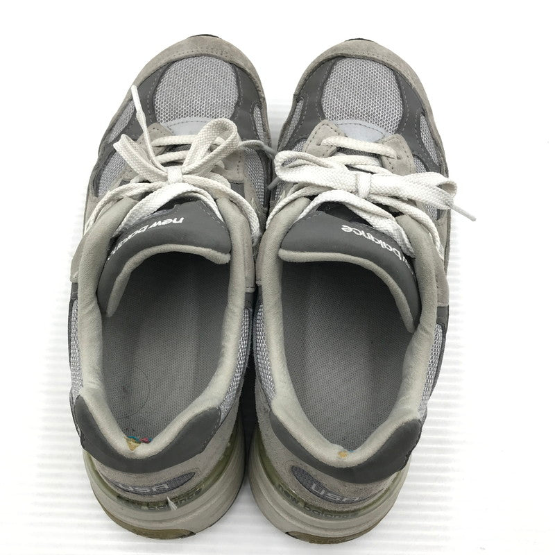 【ジャンク品】【メンズ】 NEW BALANCE ニューバランス M992GR スニーカー 靴 166-261018-na-09-tagh サイズ：24cm US 06 カラー：GRAY 万代Net店