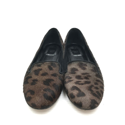 【中古品】【レディース】 CHRISTIAN DIOR クリスチャンディオール LEOPARD FLAT SHOES レオパード フラットシューズ 靴 167-261018-na-20-tagh サイズ：37 カラー：レオパード 万代Net店