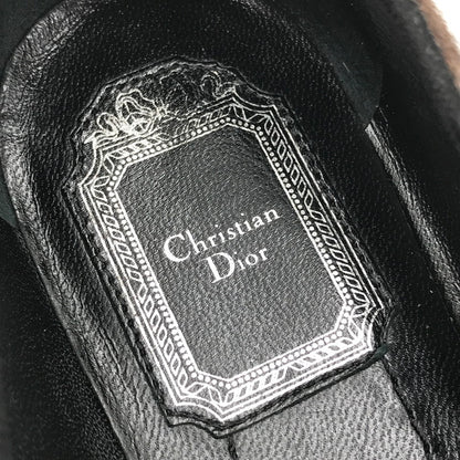 【中古品】【レディース】 CHRISTIAN DIOR クリスチャンディオール LEOPARD FLAT SHOES レオパード フラットシューズ 靴 167-261018-na-20-tagh サイズ：37 カラー：レオパード 万代Net店