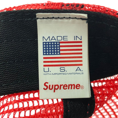 【中古美品】【メンズ】 SUPREME シュプリーム 26FW MESH BACK CAP 26年秋冬 メッシュ バック キャップ 帽子 149-201023-ty-38-tagh サイズ：F カラー：レッド 万代Net店