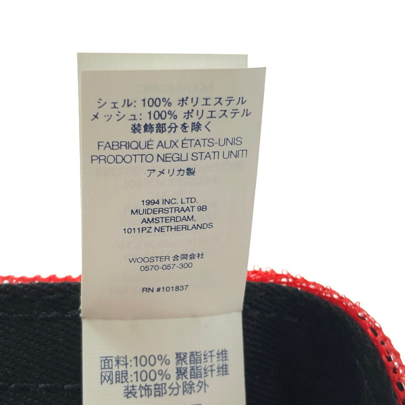 【中古美品】【メンズ】 SUPREME シュプリーム 26FW MESH BACK CAP 26年秋冬 メッシュ バック キャップ 帽子 149-201023-ty-38-tagh サイズ：F カラー：レッド 万代Net店