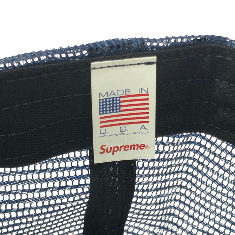 【中古品】【メンズ】 SUPREME シュプリーム 26FW MESH BACK 5-PANEL CAP 26年秋冬 メッシュ バック ファイブパネル キャップ 帽子 149-201023-ty-37-tagh サイズ：F カラー：ネイビー 万代Net店