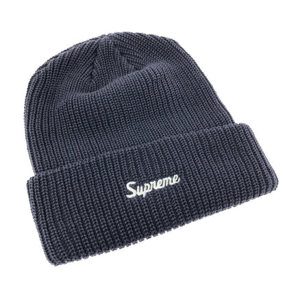 【中古美品】【メンズ】 SUPREME シュプリーム FW26 KNIT CAP BN10-NVY-OS 26年秋冬 ニットキャップ 帽子 ニット帽 149-201023-ty-40-tagh サイズ：ONE SIZE カラー：ネイビー 万代Net店