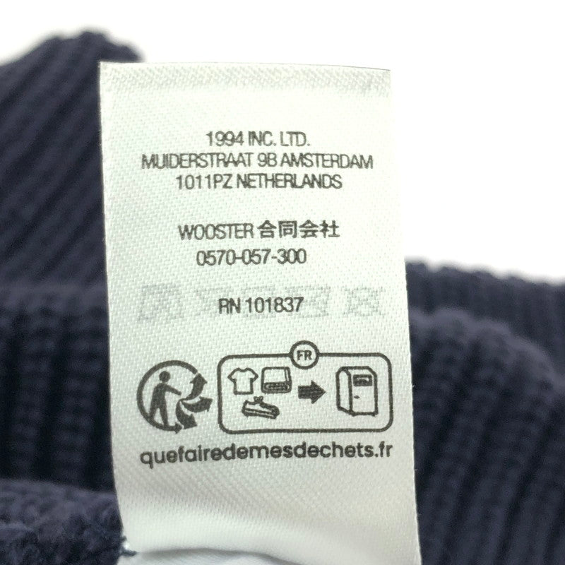 【中古美品】【メンズ】 SUPREME シュプリーム FW26 KNIT CAP BN10-NVY-OS 26年秋冬 ニットキャップ 帽子 ニット帽 149-201023-ty-40-tagh サイズ：ONE SIZE カラー：ネイビー 万代Net店