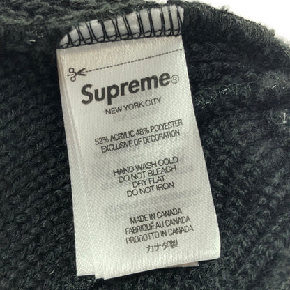 【中古美品】【メンズ】 SUPREME シュプリーム FW26 KNIT CAP BN10-GRY-OS 26年秋冬 ニットキャップ 帽子 ニット帽 149-201023-ty-39-tagh サイズ：ONE SIZE カラー：グレー 万代Net店