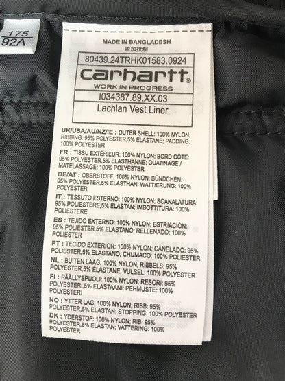 【中古品】【メンズ】 CARHARTT WIP カーハート ダブリューアイピー NYLON VEST I034387.89.XX.03 ナイロン ベスト アウター 142-261027-ty-16-tagh サイズ：M カラー：ブラック 万代Net店