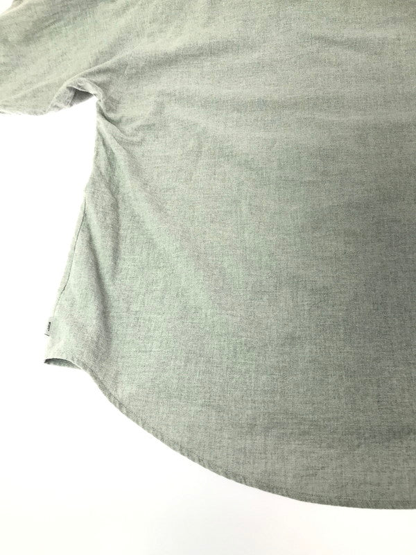 【中古品】【メンズ】 WTAPS ダブルタップス LS COTTON TWILL LEAGUE 231TQDT-SHM07 ベースボールシャツ 長袖シャツ 142-261019-na-17-tagh サイズ：3 カラー：グレー 万代Net店