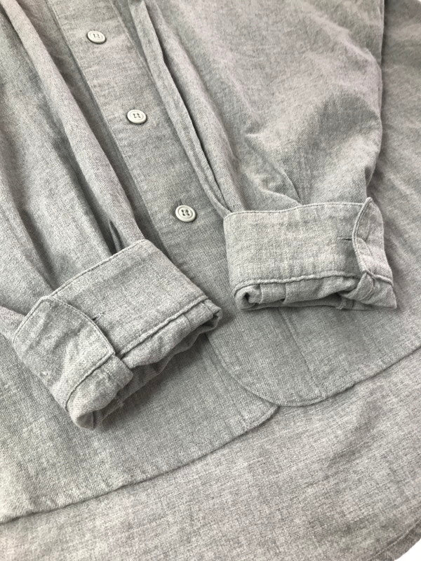 【中古品】【メンズ】 WTAPS ダブルタップス LS COTTON TWILL LEAGUE 231TQDT-SHM07 ベースボールシャツ 長袖シャツ 142-261019-na-17-tagh サイズ：3 カラー：グレー 万代Net店