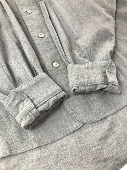 【中古品】【メンズ】 WTAPS ダブルタップス LS COTTON TWILL LEAGUE 231TQDT-SHM07 ベースボールシャツ 長袖シャツ 142-261019-na-17-tagh サイズ：3 カラー：グレー 万代Net店