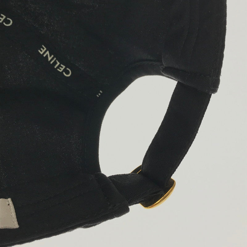 【中古品】【メンズ】 CELINE セリーヌ BASE BALL CAP 2AUA1242N.38NO ベース ボール キャップ 帽子 183-261023-ty-11-tagh サイズ：S カラー：ブラック 万代Net店