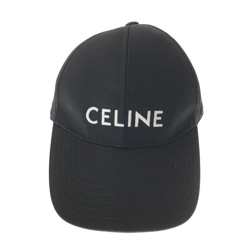 【中古品】【メンズ】 CELINE セリーヌ BASE BALL CAP 2AUA1242N.38NO ベース ボール キャップ 帽子 183-261023-ty-11-tagh サイズ：S カラー：ブラック 万代Net店