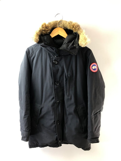 【現状渡し品】【メンズ】 CANADA GOOSE カナダグース JASPER PARKA 3438JM ジャスパー パーカ ダウン ジャケット アウター 141-261019-ty-10-tagh サイズ：M カラー：ブラック 万代Net店