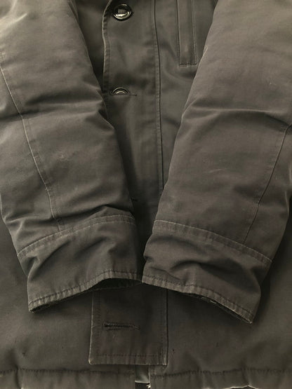 【現状渡し品】【メンズ】 CANADA GOOSE カナダグース JASPER PARKA 3438JM ジャスパー パーカ ダウン ジャケット アウター 141-261019-ty-10-tagh サイズ：M カラー：ブラック 万代Net店