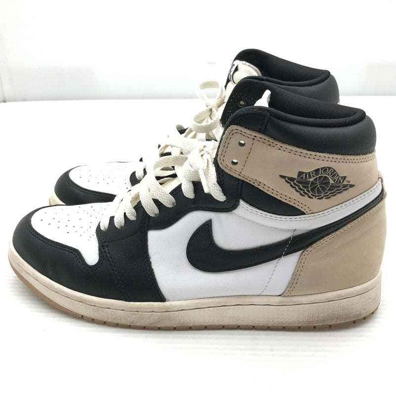 【中古品】【メンズ】 NIKE ナイキ WMNS AIR JORDAN 1 RETRO HI OG FD2596-021 ウィメンズ エアジョーダン 1 レトロ ハイ スニーカー 靴 160-261018-na-06-tagh サイズ：28cm US 11 カラー：BLACK/LEGEND MD BROWN-WHITE 万代Net店