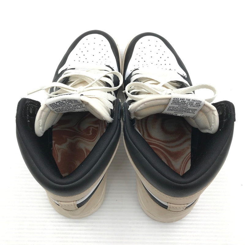 【中古品】【メンズ】 NIKE ナイキ WMNS AIR JORDAN 1 RETRO HI OG FD2596-021 ウィメンズ エアジョーダン 1 レトロ ハイ スニーカー 靴 160-261018-na-06-tagh サイズ：28cm US 11 カラー：BLACK/LEGEND MD BROWN-WHITE 万代Net店