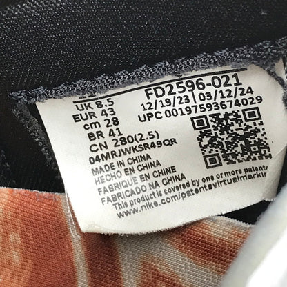 【中古品】【メンズ】 NIKE ナイキ WMNS AIR JORDAN 1 RETRO HI OG FD2596-021 ウィメンズ エアジョーダン 1 レトロ ハイ スニーカー 靴 160-261018-na-06-tagh サイズ：28cm US 11 カラー：BLACK/LEGEND MD BROWN-WHITE 万代Net店