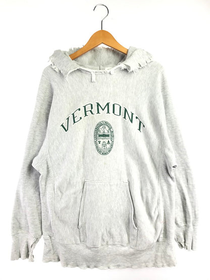 【現状渡し品】【メンズ】 CHAMPION チャンピオン 90'S REVERSE WEAVE VERMONT HOODIE 90年代 リバース ウィーブ バーモント フーディー 長袖 パーカー 146-261026-ty-06-tagh サイズ：XL カラー：グレー 万代Net店