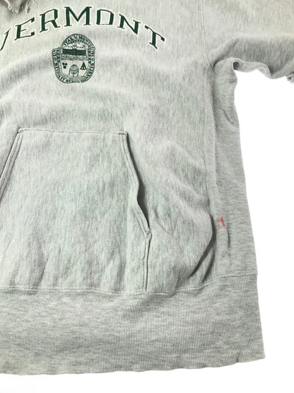 【現状渡し品】【メンズ】 CHAMPION チャンピオン 90'S REVERSE WEAVE VERMONT HOODIE 90年代 リバース ウィーブ バーモント フーディー 長袖 パーカー 146-261026-ty-06-tagh サイズ：XL カラー：グレー 万代Net店