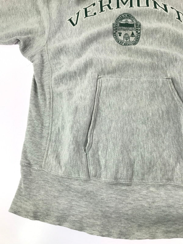 【現状渡し品】【メンズ】 CHAMPION チャンピオン 90'S REVERSE WEAVE VERMONT HOODIE 90年代 リバース ウィーブ バーモント フーディー 長袖 パーカー 146-261026-ty-06-tagh サイズ：XL カラー：グレー 万代Net店