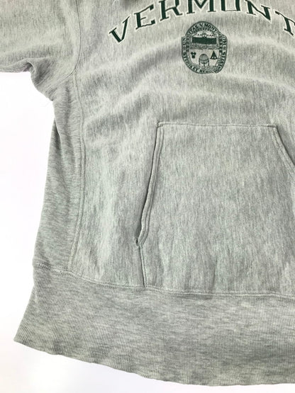 【現状渡し品】【メンズ】 CHAMPION チャンピオン 90'S REVERSE WEAVE VERMONT HOODIE 90年代 リバース ウィーブ バーモント フーディー 長袖 パーカー 146-261026-ty-06-tagh サイズ：XL カラー：グレー 万代Net店