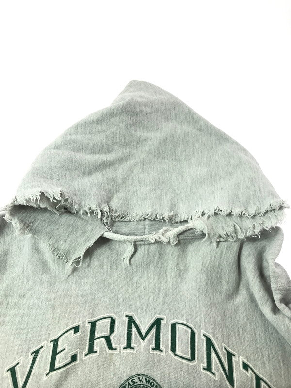 【現状渡し品】【メンズ】 CHAMPION チャンピオン 90'S REVERSE WEAVE VERMONT HOODIE 90年代 リバース ウィーブ バーモント フーディー 長袖 パーカー 146-261026-ty-06-tagh サイズ：XL カラー：グレー 万代Net店