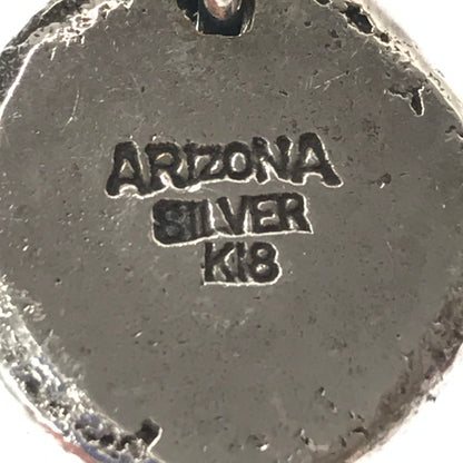 【中古品】【メンズ】 ARIZONA FREEDOM アリゾナフリーダム SV925×K18 PENDANT TOP T-8B ペンダントトップ アクセサリー 191-261017-na-12-tagh カラー：シルバー 万代Net店