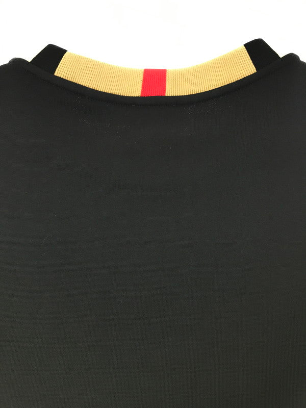 【中古品】【メンズ】 BURBERRY バーバリー ICON STRIPE COLLAR COTTON SWEATSHIRT 8091047 アイコン ストライプ カラー スウェットシャツ トレーナー 141-261019-na-14-tagh サイズ：L カラー：ブラック 万代Net店
