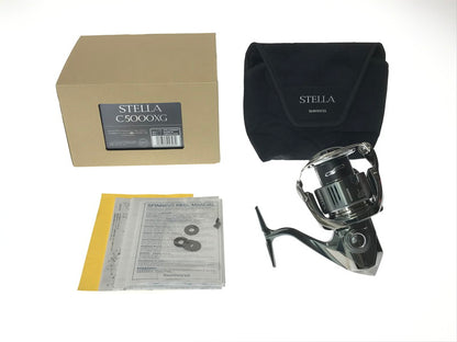 【中古美品】 SHIMANO シマノ 22 STELLA 22 ステラ C5000XG スピニングリール 釣り 釣り具等 134-261014-rt-06-tagh 万代Net店