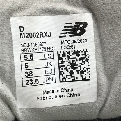 【現状渡し品】【メンズ】 NEW BALANCE ニューバランス M2002RXJ スニーカー 靴 166-261018-na-08-tagh サイズ：23.5cm US 5.5 カラー：GRAY 万代Net店
