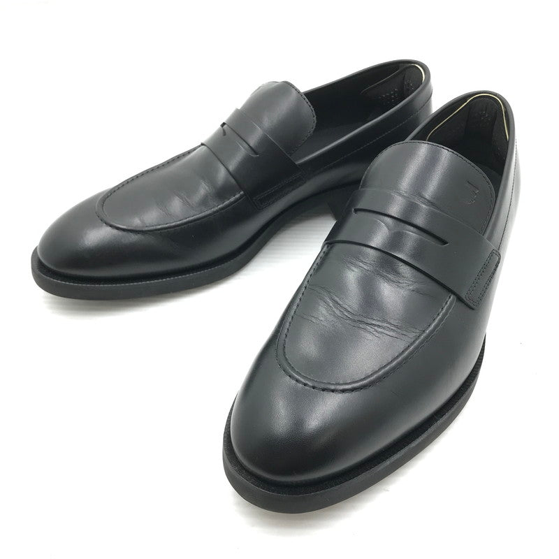 【中古品】【メンズ】 TOD'S トッズ LEATHER LOAFER レザー ローファー 靴 164-261018-na-16-tagh サイズ：10 カラー：BLACK 万代Net店