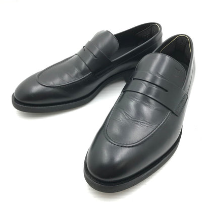 【中古品】【メンズ】 TOD'S トッズ LEATHER LOAFER レザー ローファー 靴 164-261018-na-16-tagh サイズ：10 カラー：BLACK 万代Net店