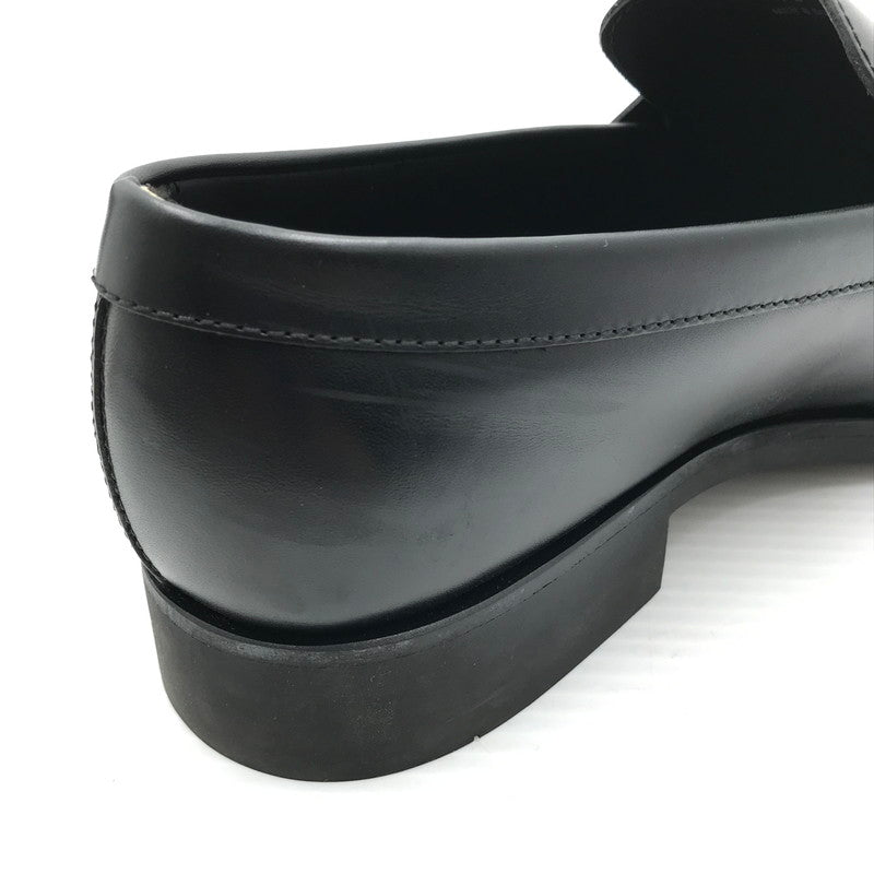 【中古品】【メンズ】 TOD'S トッズ LEATHER LOAFER レザー ローファー 靴 164-261018-na-16-tagh サイズ：10 カラー：BLACK 万代Net店