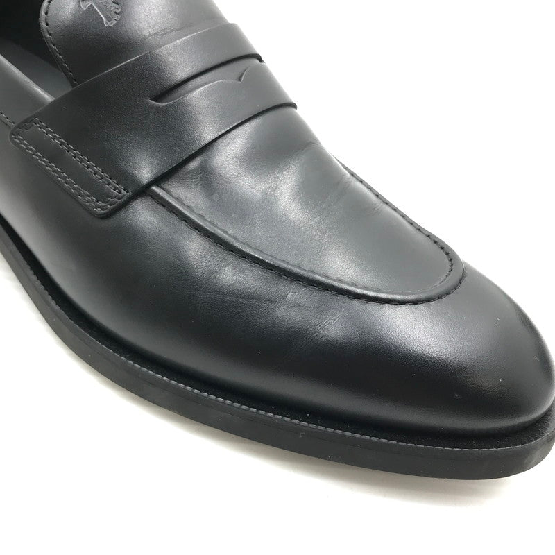 【中古品】【メンズ】 TOD'S トッズ LEATHER LOAFER レザー ローファー 靴 164-261018-na-16-tagh サイズ：10 カラー：BLACK 万代Net店