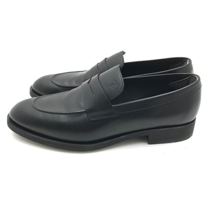 【中古品】【メンズ】 TOD'S トッズ LEATHER LOAFER レザー ローファー 靴 164-261018-na-16-tagh サイズ：10 カラー：BLACK 万代Net店