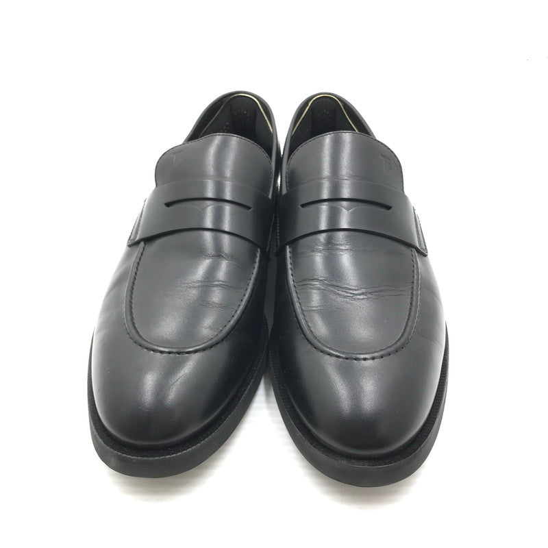 【中古品】【メンズ】 TOD'S トッズ LEATHER LOAFER レザー ローファー 靴 164-261018-na-16-tagh サイズ：10 カラー：BLACK 万代Net店