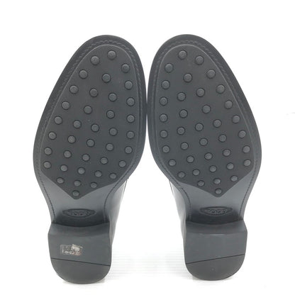 【中古品】【メンズ】 TOD'S トッズ LEATHER LOAFER レザー ローファー 靴 164-261018-na-16-tagh サイズ：10 カラー：BLACK 万代Net店